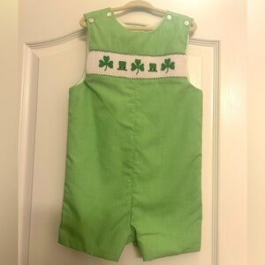 Smocked Boys St. Patrick’s Day Jon Jon